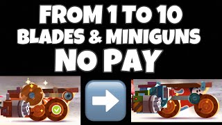 【CATS】9 INSTANT PROMOTIONS  NO PAY & BLADES AND MINIGUNS