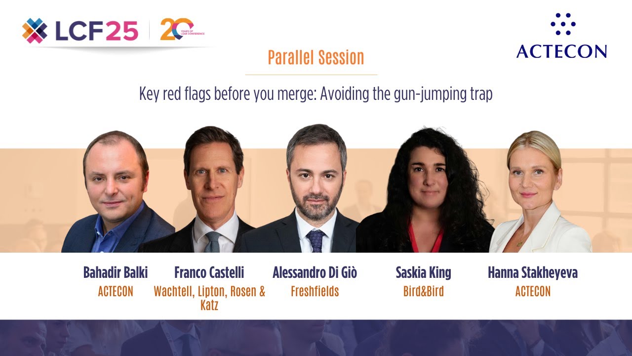 LCF25 - Key Red Flags Before You Merge: Avoiding the Gun-Jumping Trap