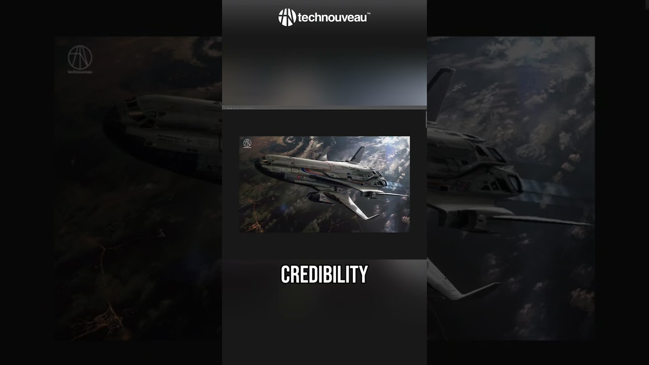 Design Thinking: Early Space Shuttle Craft Concept #shorts