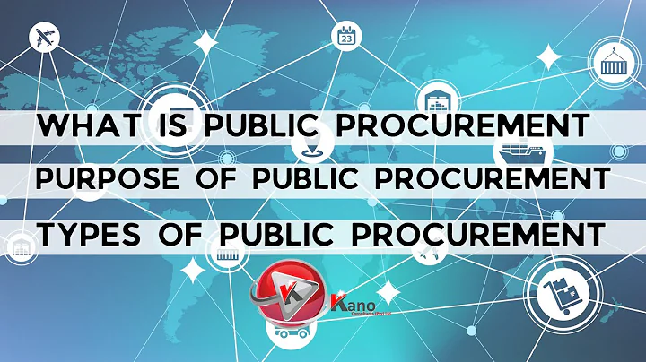 What is Public Procurement | Purpose of Public Procurement Types of Public Procurement | Quick Video