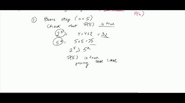 Induction - Showing that 2^n is greater than n^2