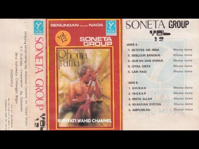 Soneta Group Vol 12  -  Renungan Dalam Nada [ Original Full Album ] class=