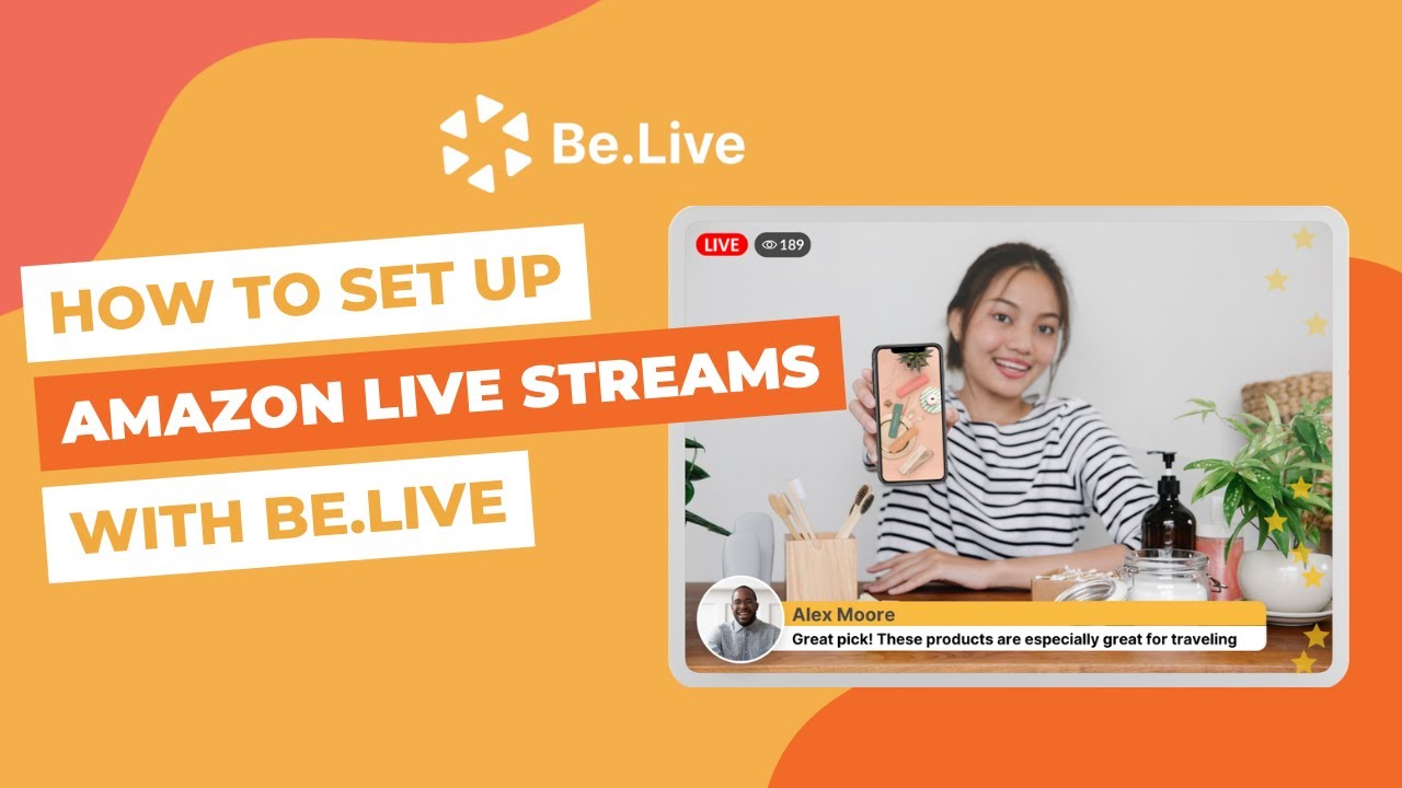 How To Go Live On Amazon Live With Be.Live [FULL TUTORIAL]