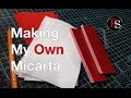 Knife making  how to make micarta  homemade micarta