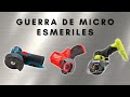 Guerra de Micro Esmeriles #Bosch vs #Milwaukee vs #Ryobi