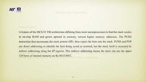 Module-II, Lecture-2, Microcontroller & Embedded System