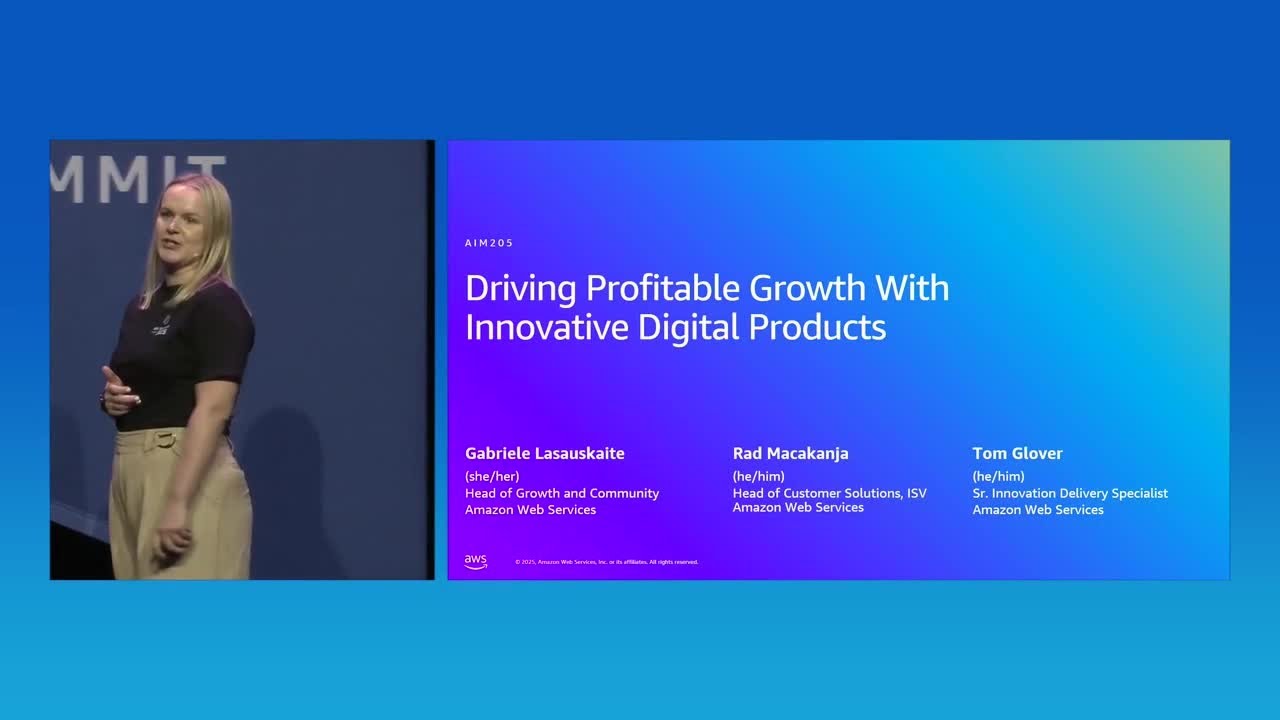 AWS Summit Sydney 2025: Driving growth with innovative digital products