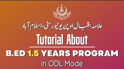 COMPLETE STUDY PROCESS OF B.ED 1.5 YEARS AIOU | Autumn 2025 #exam #aiou #admission #open #online
