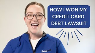 كيف ربحت دعوى ديون بطاقة الائتمان الخاصة بي (مقابلة)