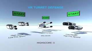 Virtual Reality Turret Defence - Google Cardboard for Unity3D screenshot 4