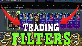 DO NOW TRADING WITH LIVE CARDS TO MAKE 100K A DAY:FIFA 22 ULTIMATE TEAM TRADING FILTERS