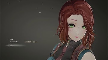 Uso tries: Code Vein Network Test part 1:character creator and tutorial