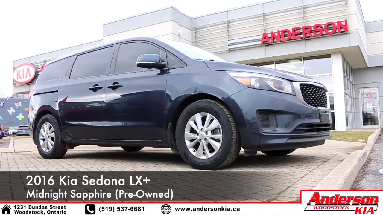 kia sedona pre owned