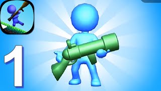 Bazooka Boy 3D - Gameplay Walkthrough Part 1 (Android, iOS) screenshot 1