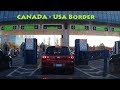 Crossing Canada US Border through Rainbow Bridge in Niagara Falls by Car