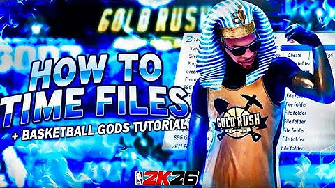 HOW TO TIME YOUR FILES! HOW TO GET BASKETBALL GODZ & DEEP END CLOTHES TUTORIAL in NBA 2K26!