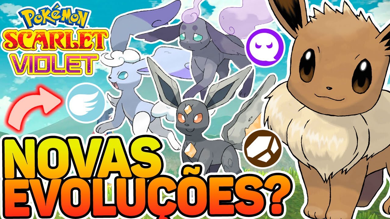 Eevee Pokémon Scarlet e Violet: Como encontrar e conseguir todas as  evoluções - Millenium