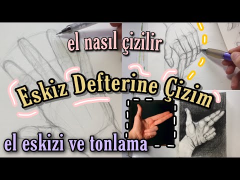 EL ÇİZİMİ | Taslak Oluşturma ve Tonlama Bilgileri | eskiz defterine çizim