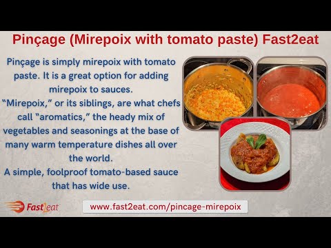 Pincage Mirepoix With Tomato Paste Fast2eat Fast2eat