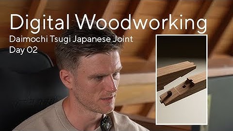 Japanese Joinery - Daimochi Tsugi - Rhino + D5 Tutorial