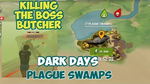Plague swamps Dark Days how to get it to spawn and killing the Butcher Boss with Copy Cat
