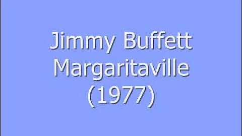 Jimmy Buffett - Margaritaville (Lyrics)
