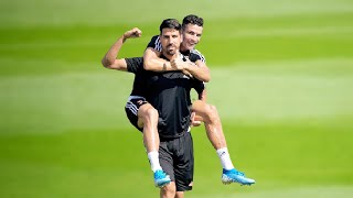 картинка: Смешные моменты на тренировке №2 ● Роналду, Мбаппе, Неймар