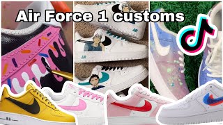 Best tik tok Custom Air force 1 | compliation | 2021 Nike air force 1 shoes |