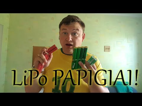 Kur gauti pigių LiPo baterijų?!