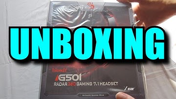 A4 Tech Bloody G501 7.1 Gaming Headset [ UNBOXING ]