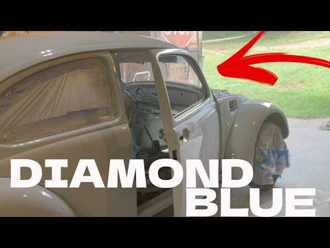 THE ABANDONED BEETLE GETS PAINTED! - PART 2