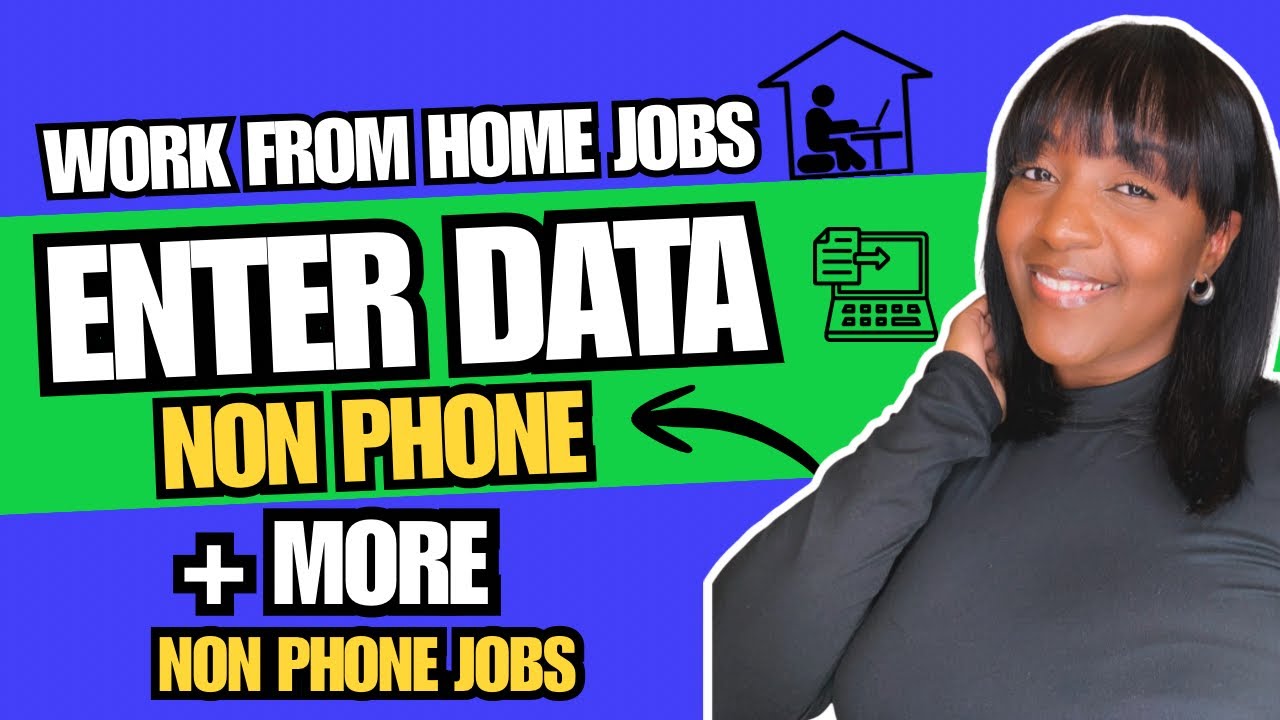 ✅ Tired Of The Phones? Non Phone DATA ENTRY & More Work From Home Jobs 2026