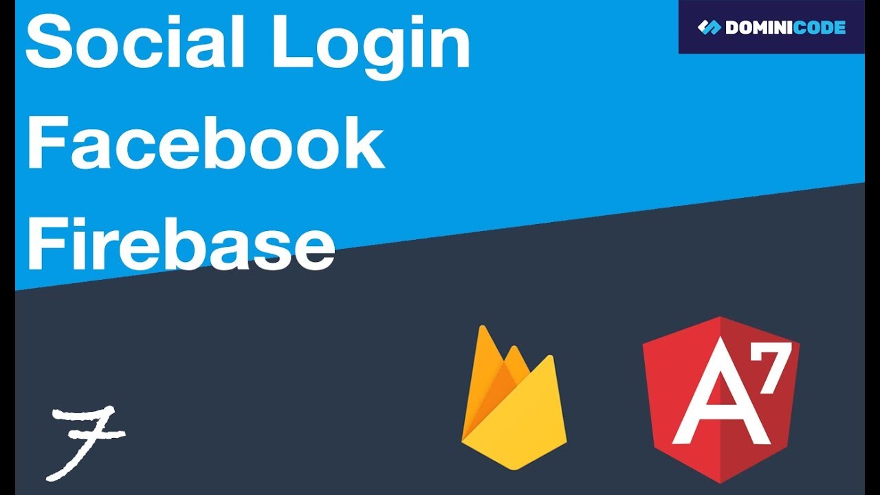 Facebook login firebase web Angular 7 - YouTube