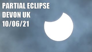 Partial Solar Eclipse & Cloud Thermals | 10/06/2021 | Devon UK