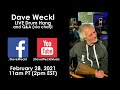 Promo: Dave Weckl Drum Hang/Q&amp;A Feb. 28, 2021