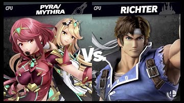 Super Smash Bros. Ultimate - Pyra/Mythra VS Richter