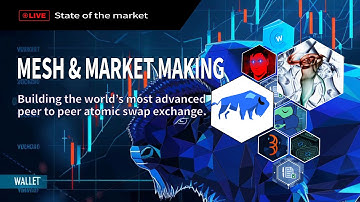 Bison Wallet Meshnet and Market Making - State of the market