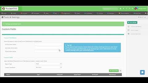 Arranging Custom Fields