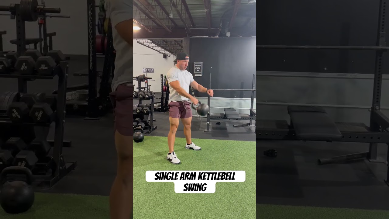 Single Arm Kettlebell Swing | CODY WESCOTT GOLF FITNESS 
