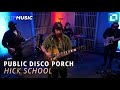 Public disco porch  hick school  witf music