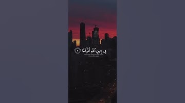 سورة النصر مع الشيخ: ياسر الدوسري💐
