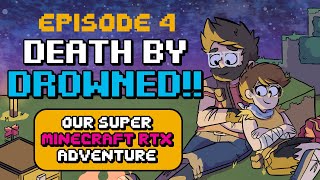 Death by DROWNED! (Minecraft Raytracing Survival Episode 4)