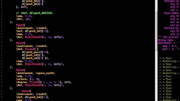 Supercollider : live-coding session #1 :  ppar & samples