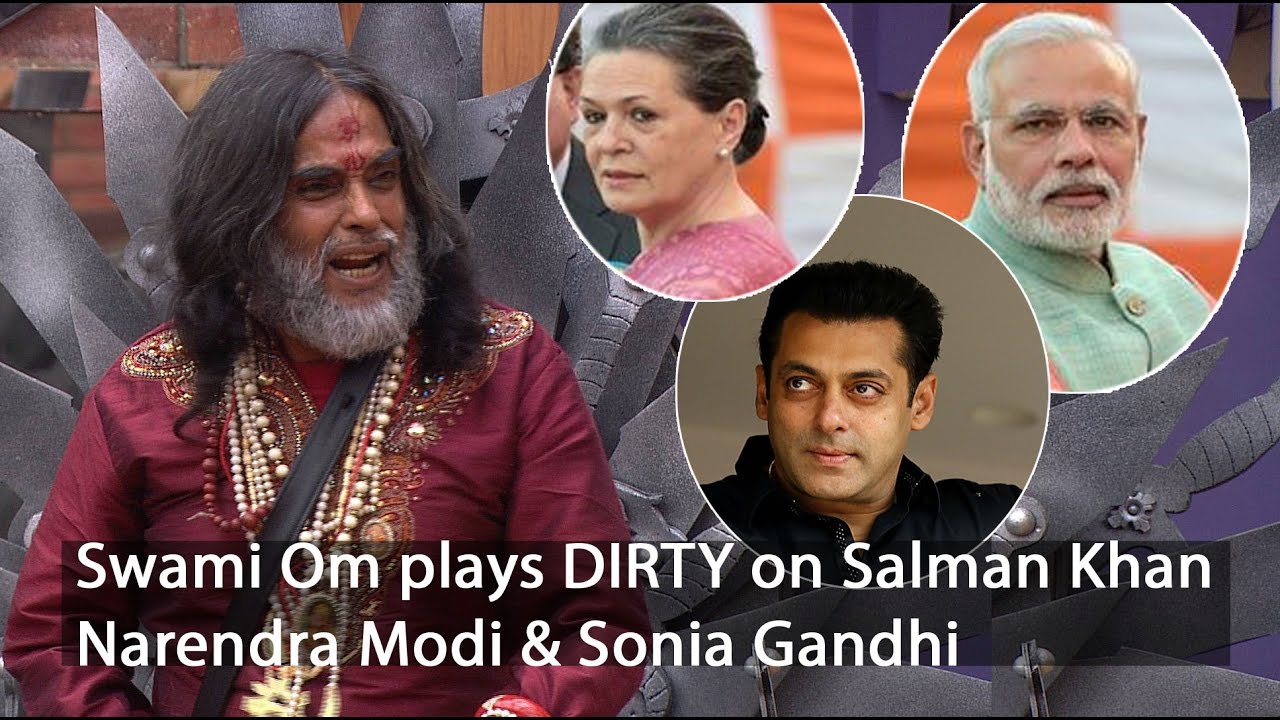 Свами Ом ведёт грязную игру с Салманом Кханом, Соней Ганди и премьер-министром Моди