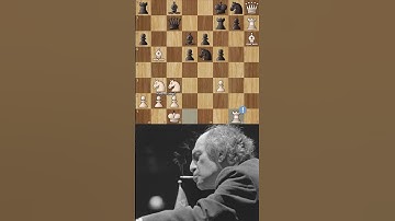 Mikhail Tal’s Most Aggressive Attack ☠️🔥 Stockfish Went Crazy #chess #mikhailtal #shorts