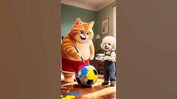 Naughty Monkey And Cat Funny Ai Video 😂