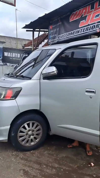 MOBIL LUXIO UPGRADE INTERIOR #shorts #videoshorts #luxio #waluyojok #otomotif #modifmobil #plafon