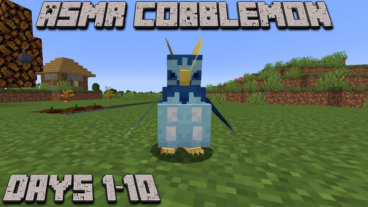 100 Days of ASMR Minecraft Cobblemon (Days 1 to 10) - YouTube