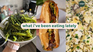 a chatty what i've been eating lately [#2] // rau muống, vegan banh mi opla, vegan banh mi by The Viet Vegan 32,382 views 1 year ago 16 minutes