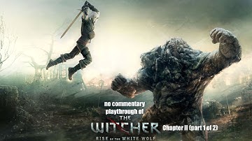 The Witcher Enhanced Edition Directors Cut (PC) Chapter II (part 1 of 2) No Commentary  playthrough